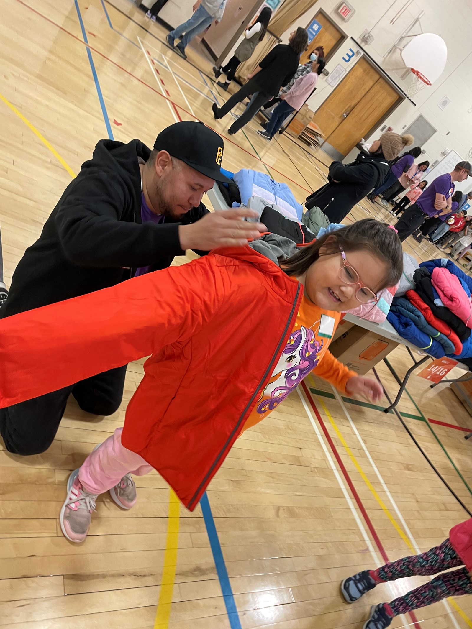 Special Delivery West End elementary school receives 300 new winter